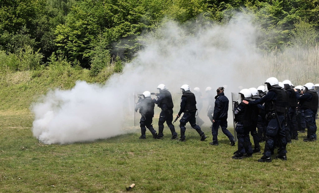 Szkolenie policjantów z KPP Gorlice