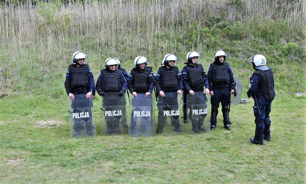 Szkolenie policjantów z KPP Gorlice