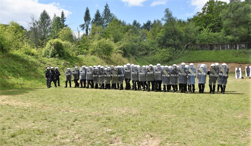 Szkolenie policjantów z KPP Gorlice