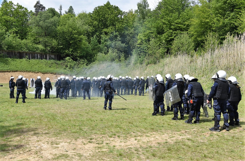 Szkolenie policjantów z KPP Gorlice