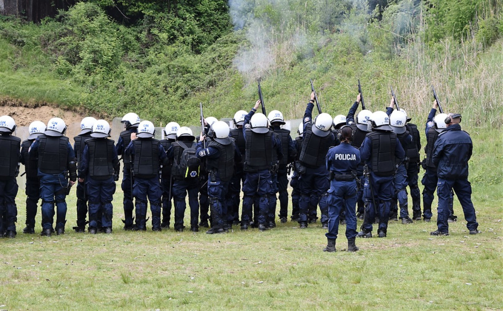 Szkolenie policjantów z KPP Gorlice