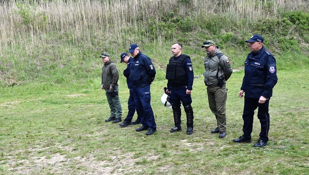 Szkolenie policjantów z KPP Gorlice