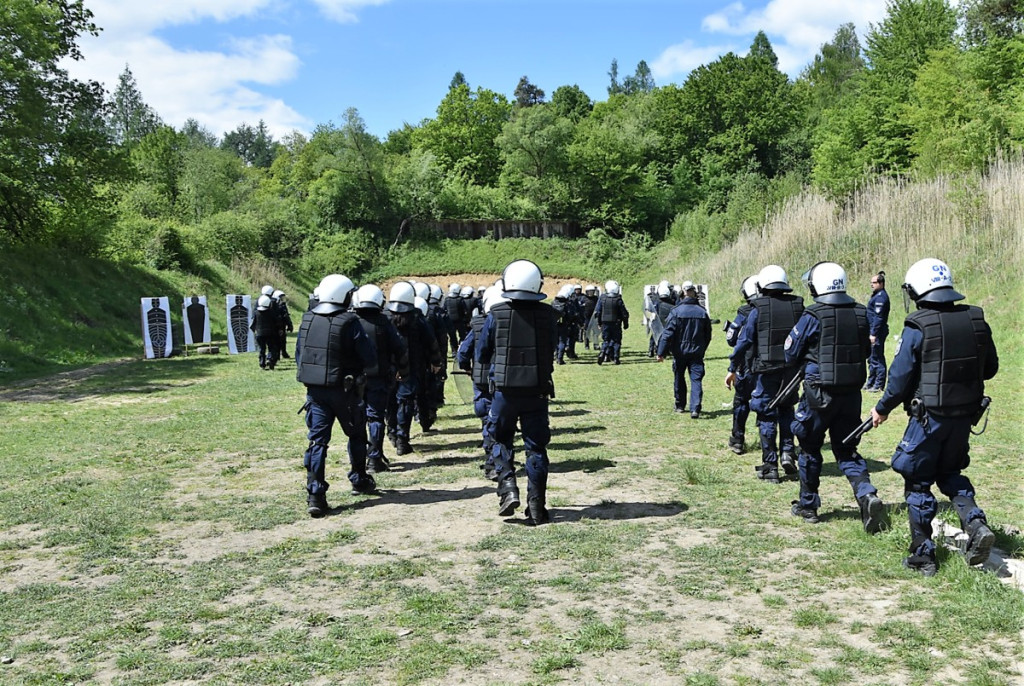 Szkolenie policjantów z KPP Gorlice