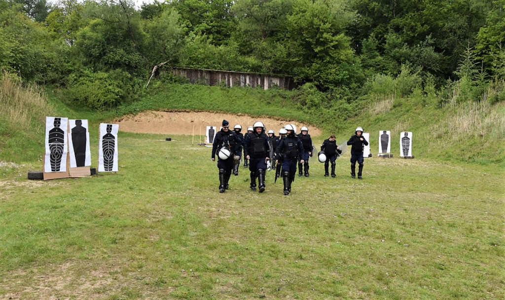 Szkolenie policjantów z KPP Gorlice