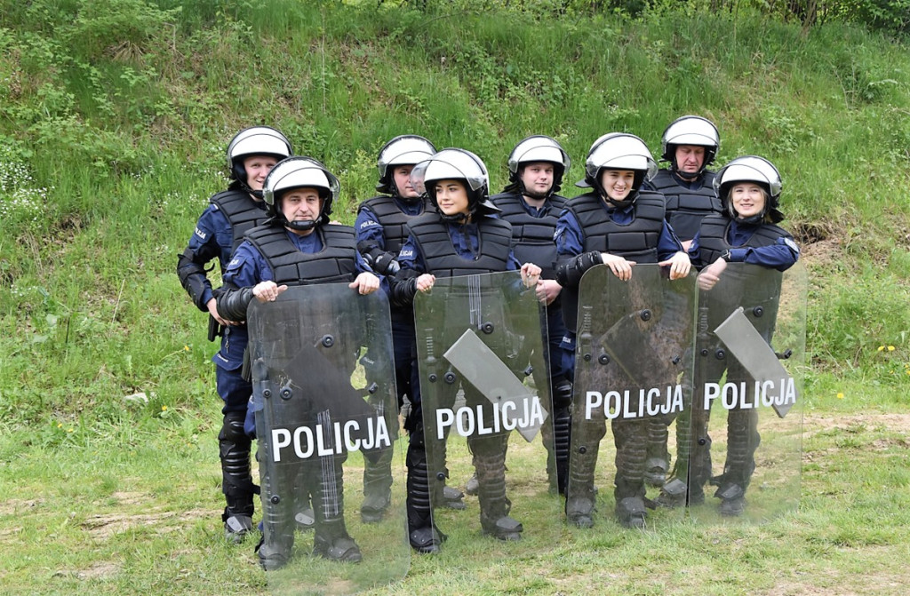 Szkolenie policjantów z KPP Gorlice