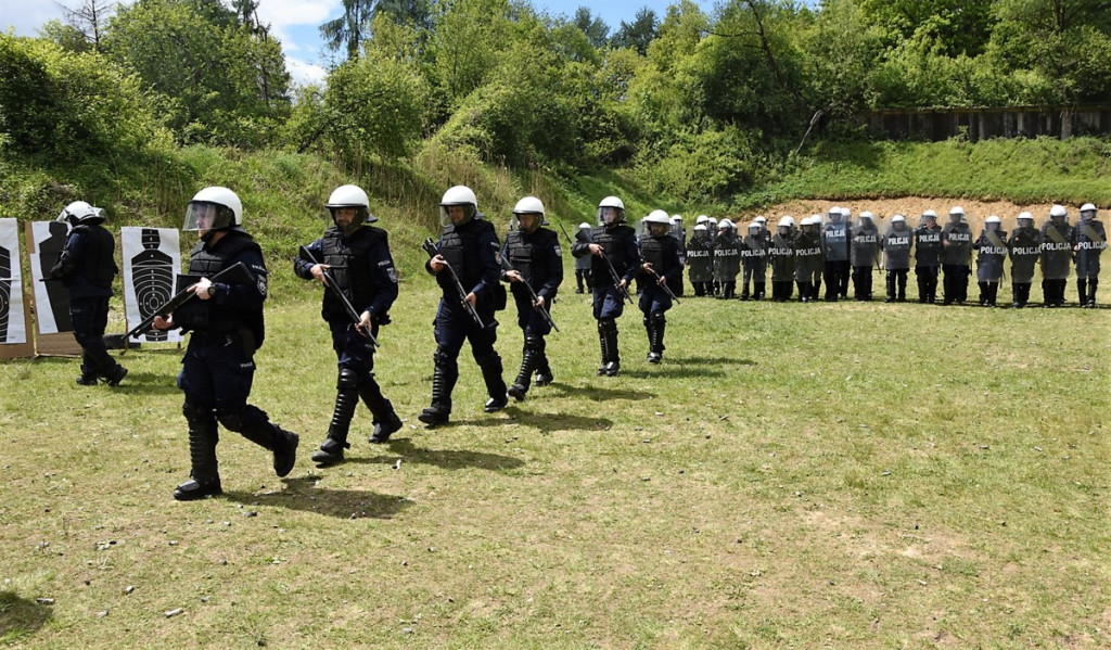 Szkolenie policjantów z KPP Gorlice