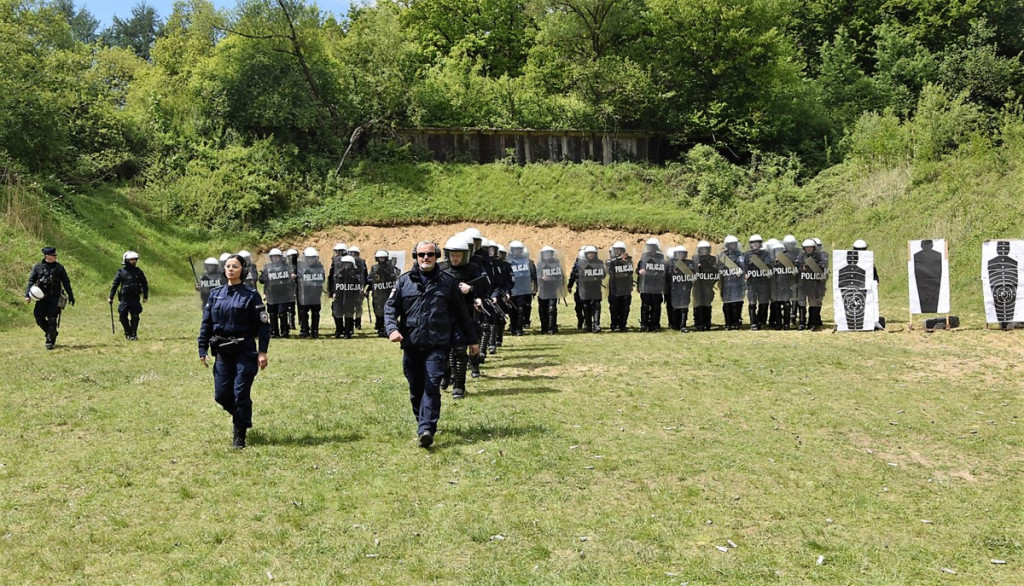 Szkolenie policjantów z KPP Gorlice