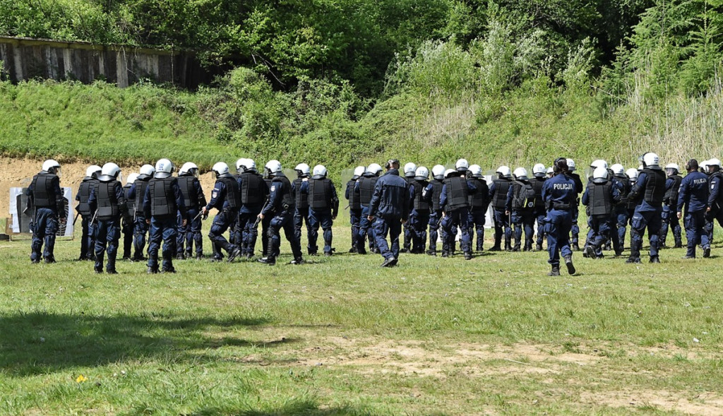 Szkolenie policjantów z KPP Gorlice