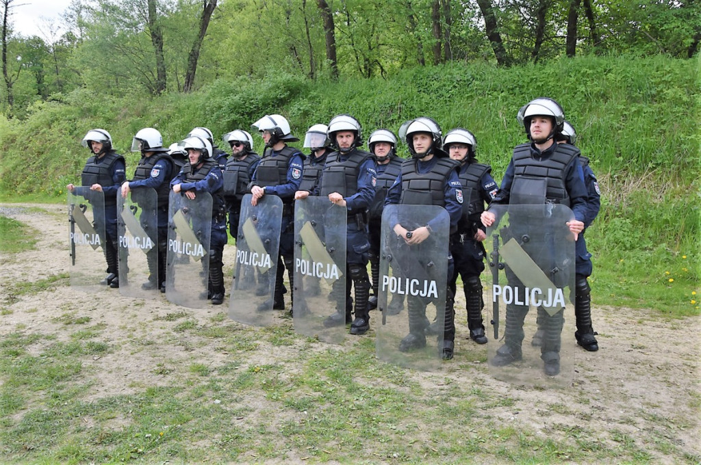 Szkolenie policjantów z KPP Gorlice
