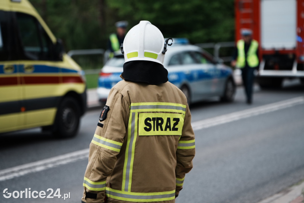 Zdarzenie drogowe w Szymbarku (18.05.)