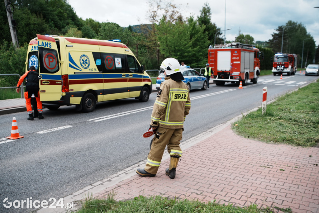 Zdarzenie drogowe w Szymbarku (18.05.)