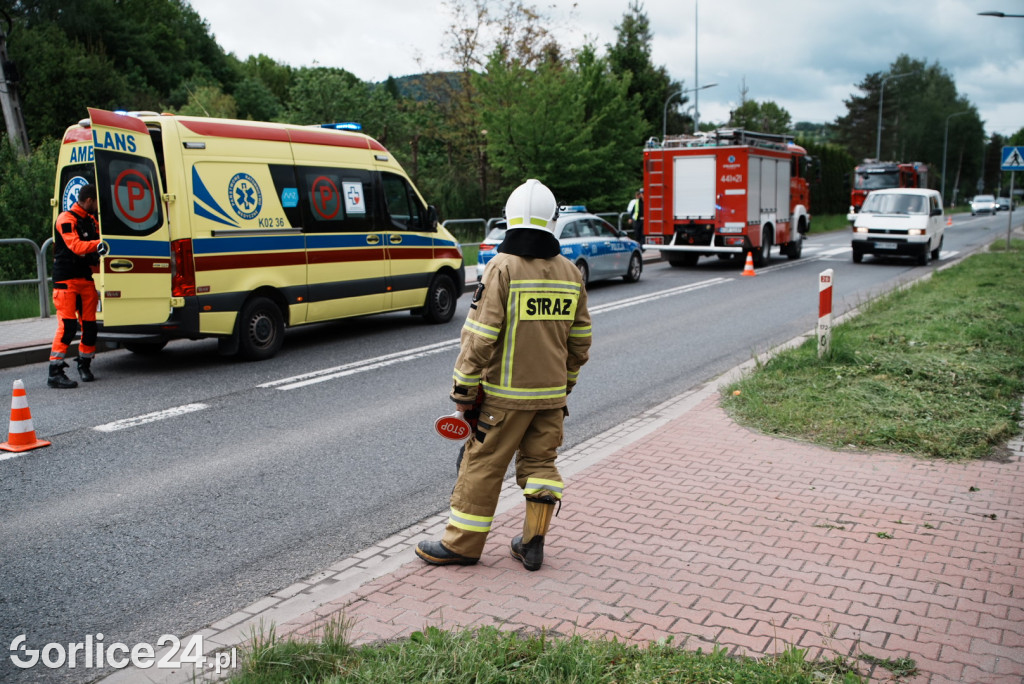 Zdarzenie drogowe w Szymbarku (18.05.)
