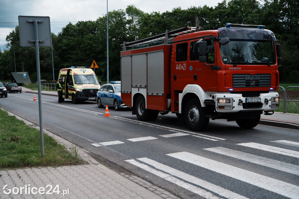 Zdarzenie drogowe w Szymbarku (18.05.)