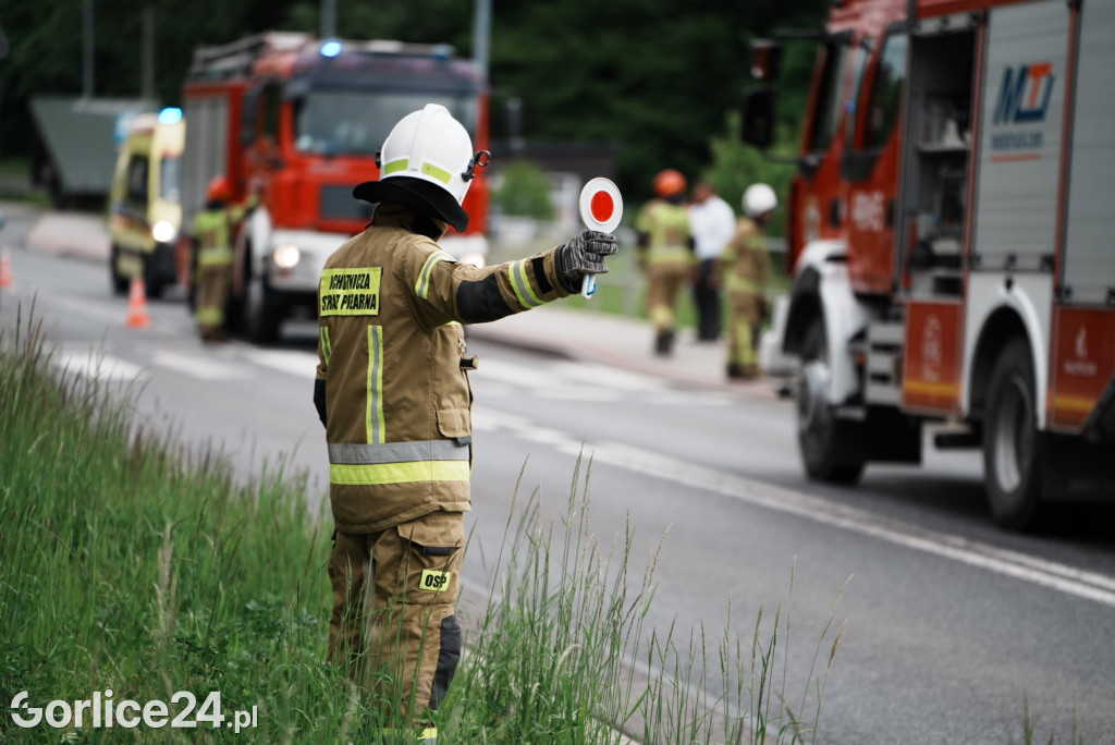 Zdarzenie drogowe w Szymbarku (18.05.)