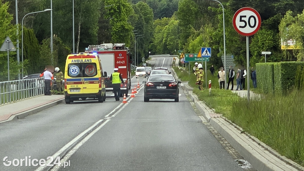Zdarzenie drogowe w Szymbarku (18.05.)