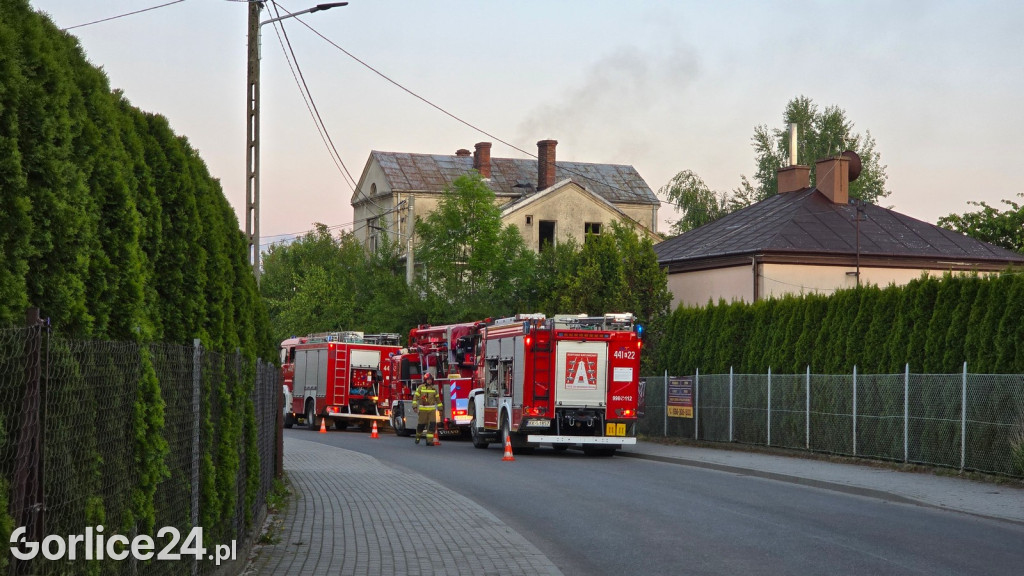 Pożar w pustostanie przy ul. Szpitalnej (27.05.)