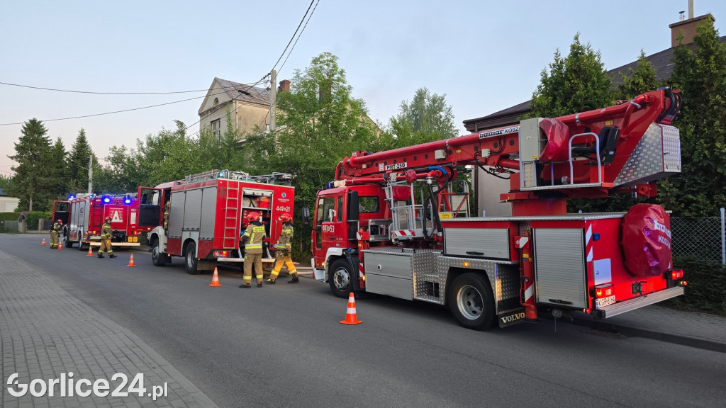Pożar w pustostanie przy ul. Szpitalnej (27.05.)