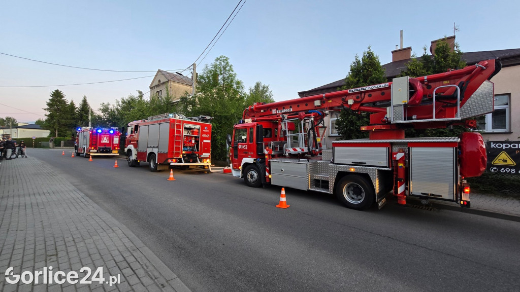 Pożar w pustostanie przy ul. Szpitalnej (27.05.)
