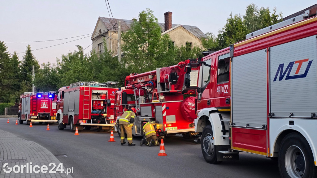 Pożar w pustostanie przy ul. Szpitalnej (27.05.)