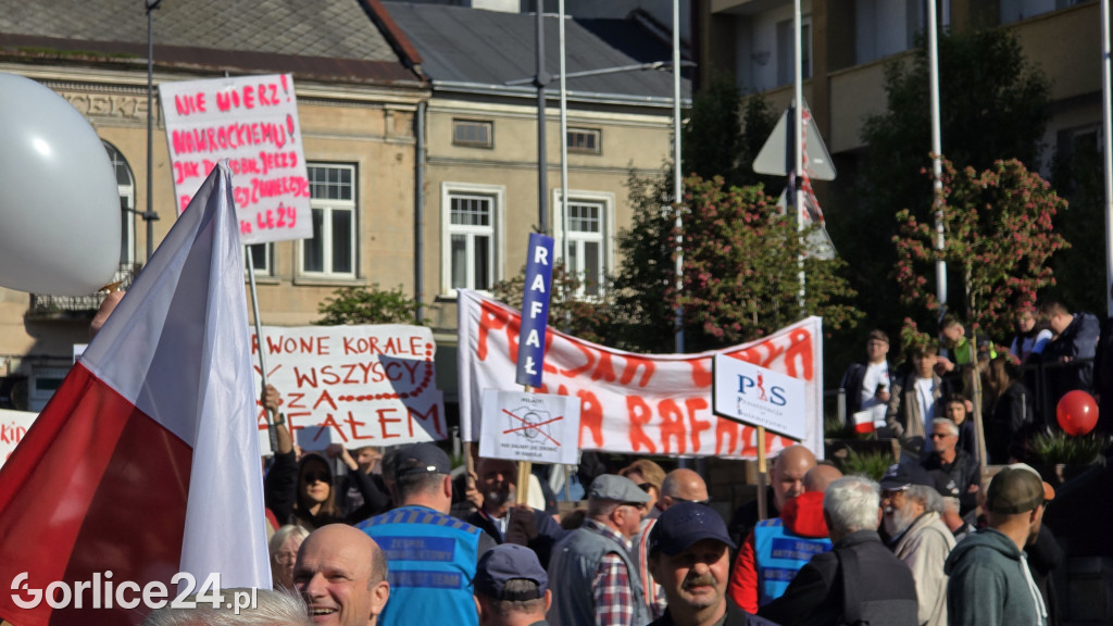 Karol Nawrocki w Gorlicach spotkał się z mieszkańcami