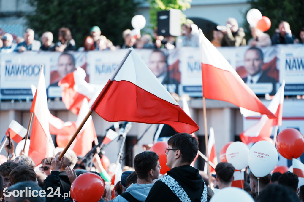 Karol Nawrocki w Gorlicach spotkał się z mieszkańcami