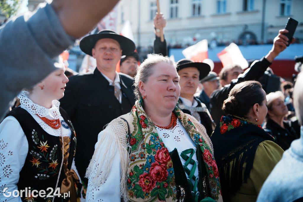Karol Nawrocki w Gorlicach spotkał się z mieszkańcami
