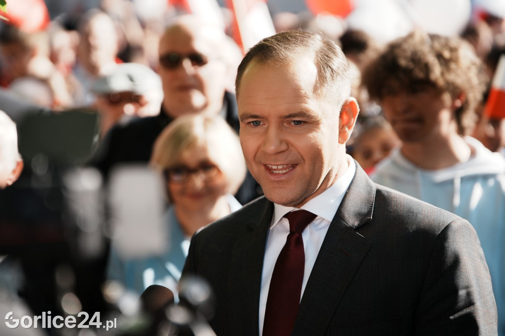 Karol Nawrocki w Gorlicach spotkał się z mieszkańcami