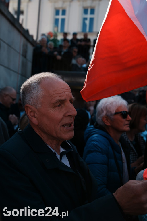 Karol Nawrocki w Gorlicach spotkał się z mieszkańcami