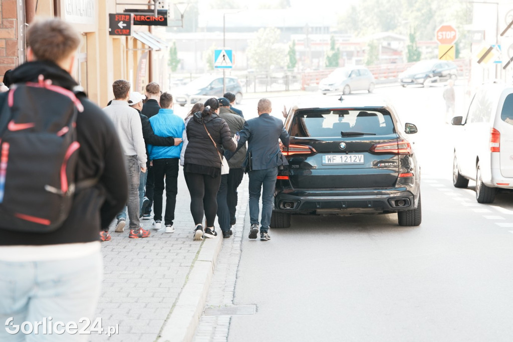 Karol Nawrocki w Gorlicach spotkał się z mieszkańcami