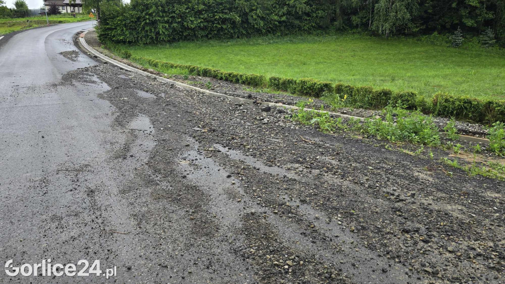 Ulice Węgierska i Tęczowa po ulewie (02.06.)