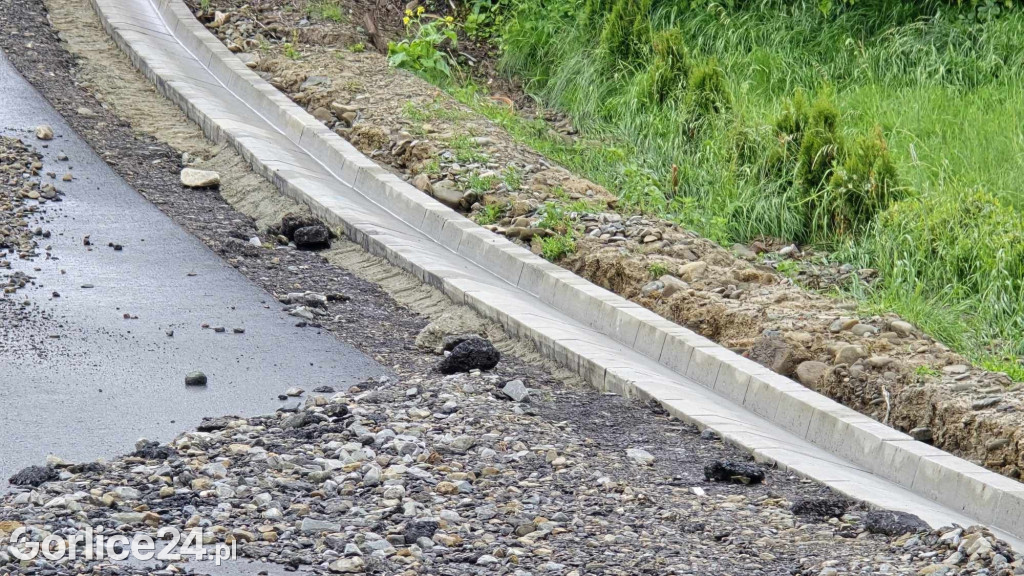 Ulice Węgierska i Tęczowa po ulewie (02.06.)