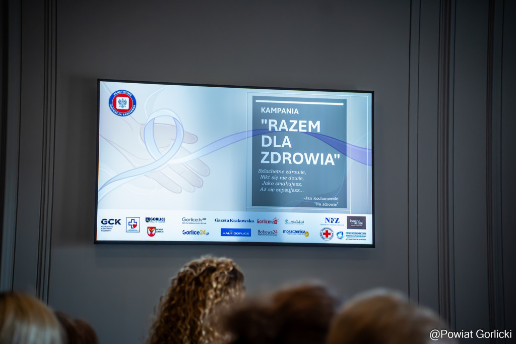 Razem dla Zdrowia - wykład Piotra Kukli w GCK