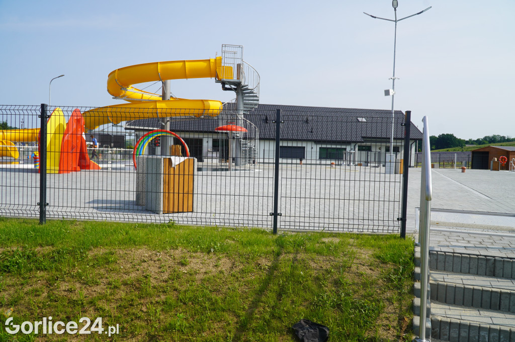Miejskie Kąpielisko w Bobowej przed otwarciem (10.06.)
