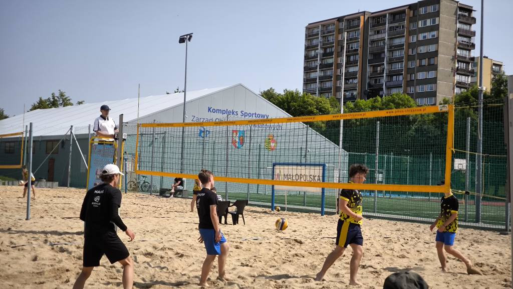 Ekonomik Mistrzem Województwa w siatkówce plażowej