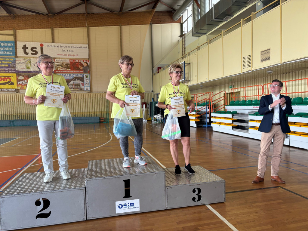 Sportowe mistrzostwa seniorów w OSiR w Gorlicach