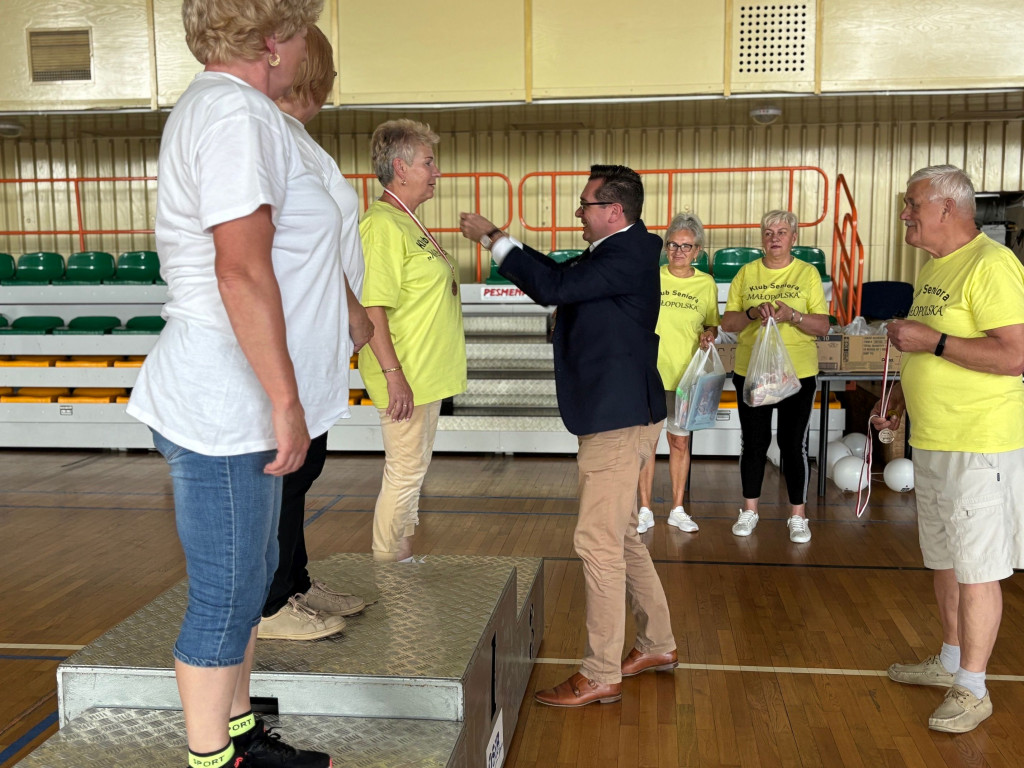 Sportowe mistrzostwa seniorów w OSiR w Gorlicach