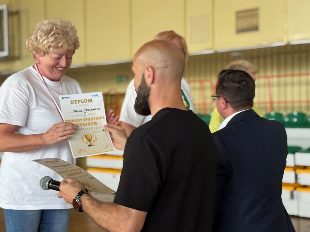 Sportowe mistrzostwa seniorów w OSiR w Gorlicach