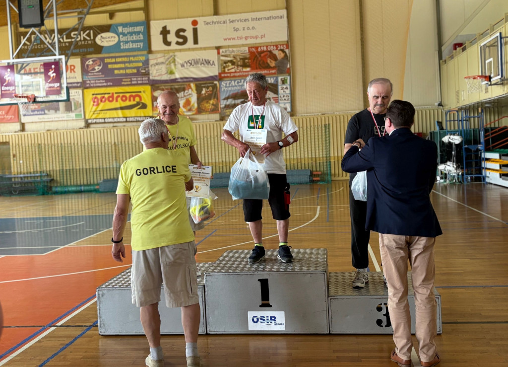 Sportowe mistrzostwa seniorów w OSiR w Gorlicach