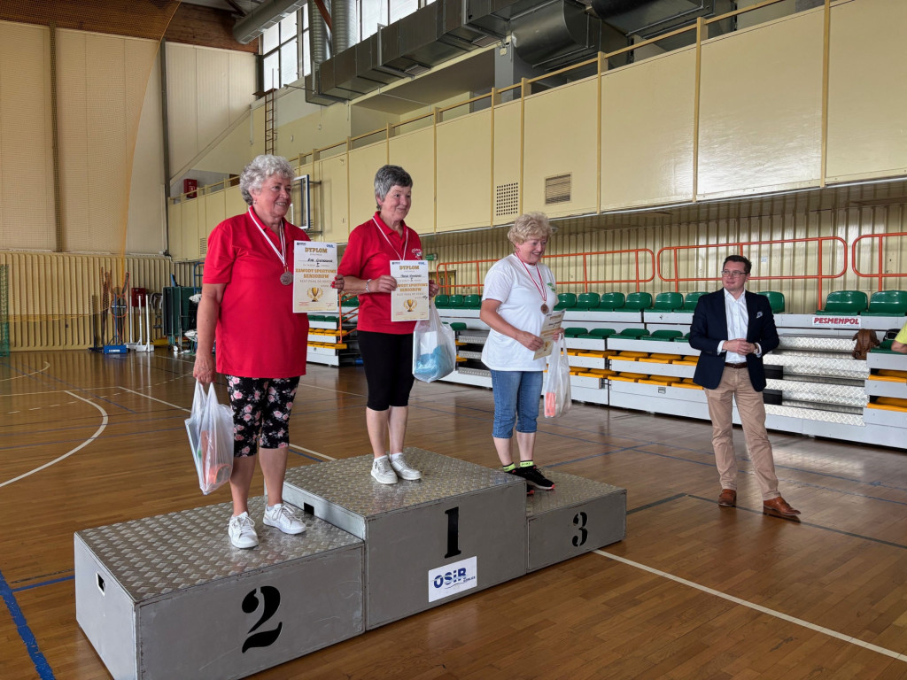 Sportowe mistrzostwa seniorów w OSiR w Gorlicach
