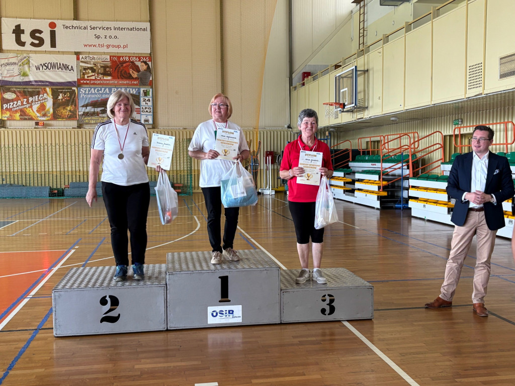 Sportowe mistrzostwa seniorów w OSiR w Gorlicach
