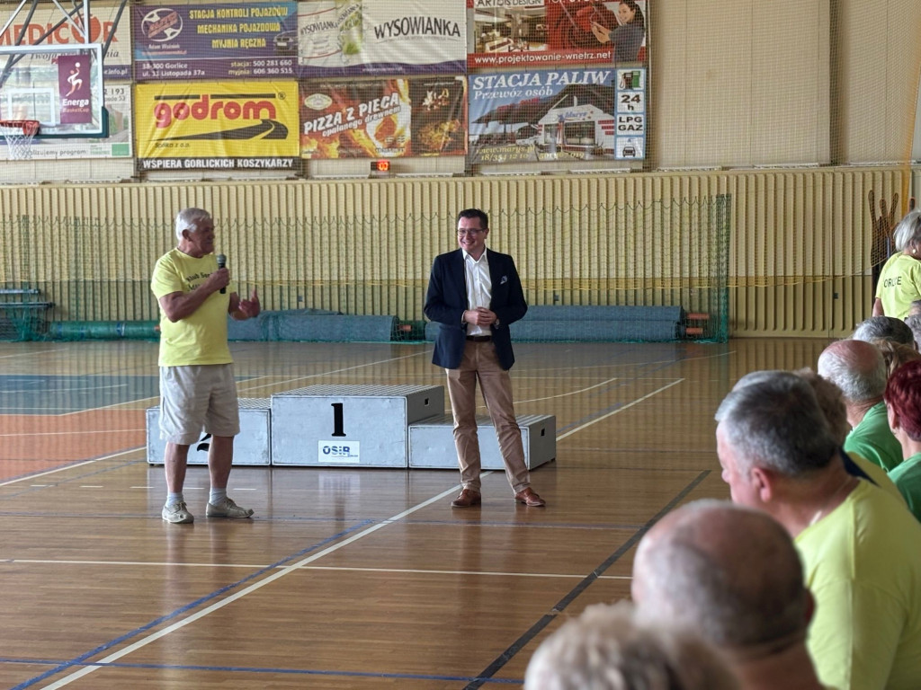 Sportowe mistrzostwa seniorów w OSiR w Gorlicach