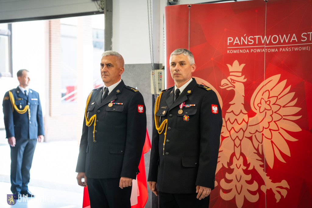 Pożegnanie mł. bryg Piotra Ostrowskiego