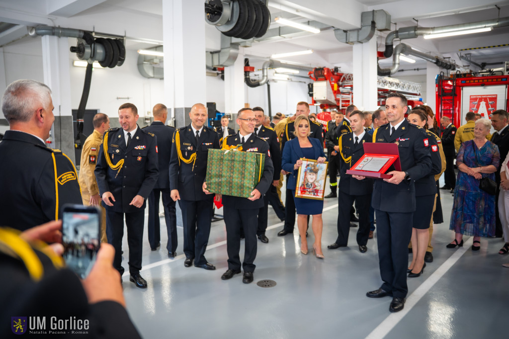 Pożegnanie mł. bryg Piotra Ostrowskiego