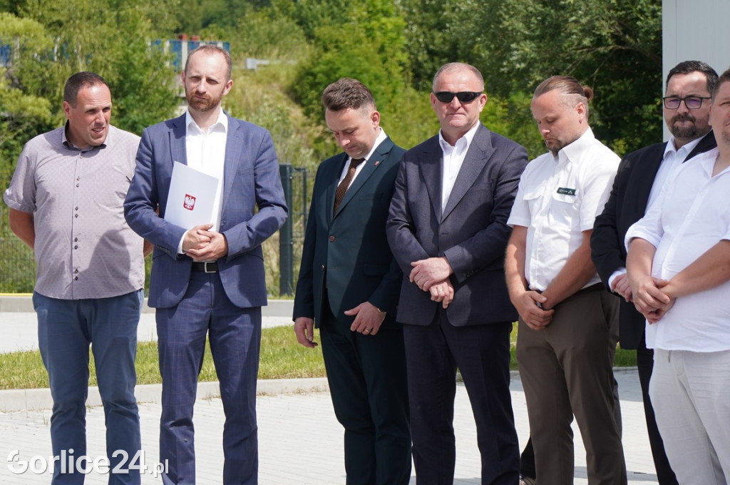 Uroczyste otwarcie Stacji uzdatniania Wody w Ropie