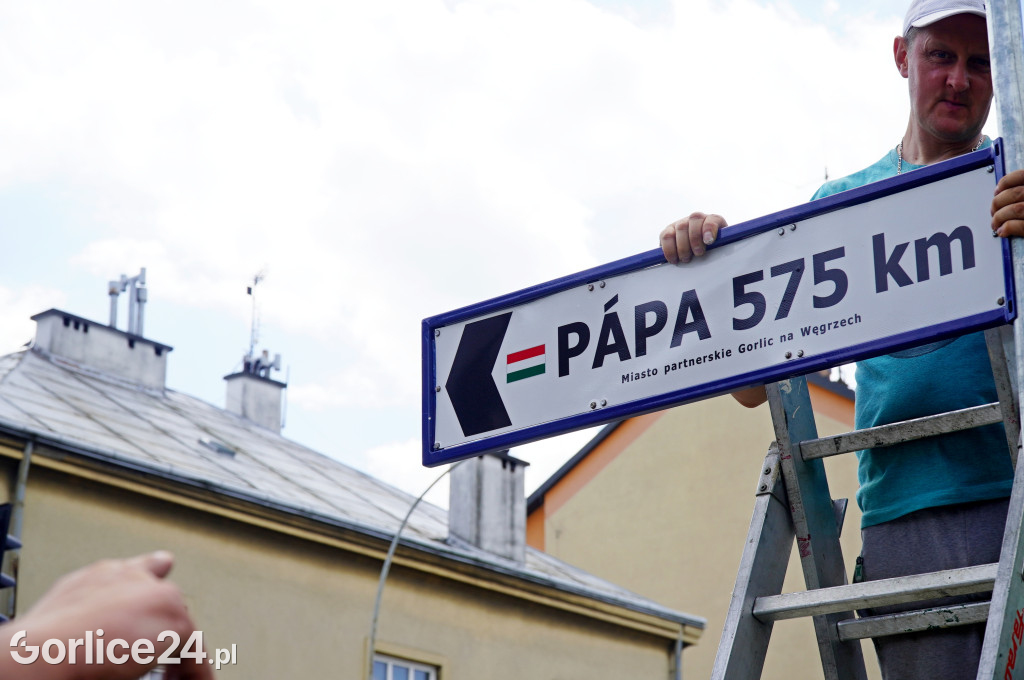 Pápa od 25 lat jest miastem partnerskim Gorlic