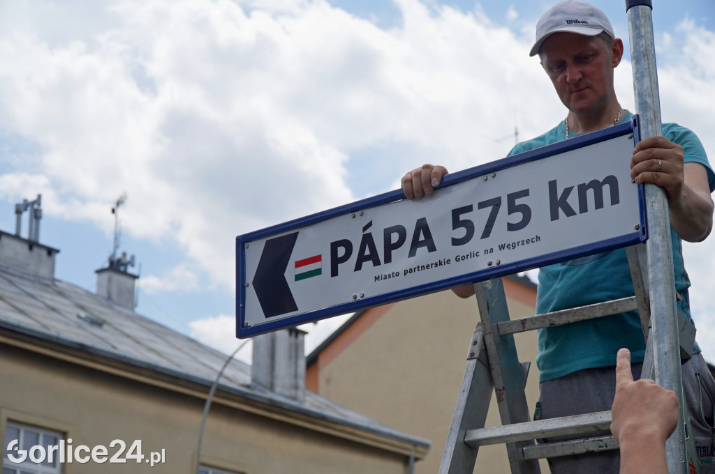 Pápa od 25 lat jest miastem partnerskim Gorlic