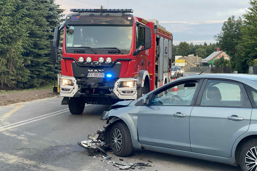 Kolizja na ulicy Stróżowskiej (24.06.)