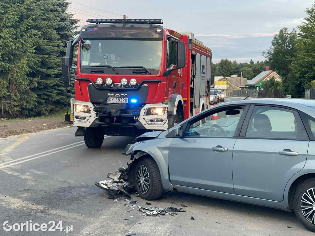 Kolizja na ulicy Stróżowskiej (24.06.)