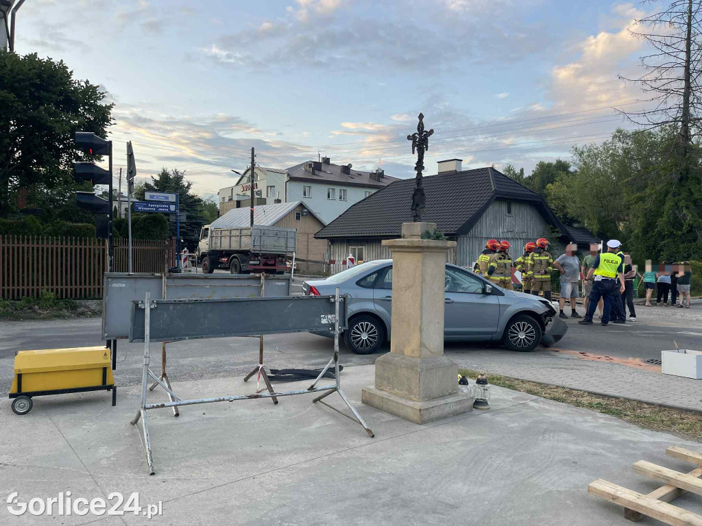 Kolizja na ulicy Stróżowskiej (24.06.)