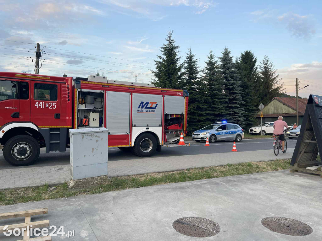 Kolizja na ulicy Stróżowskiej (24.06.)
